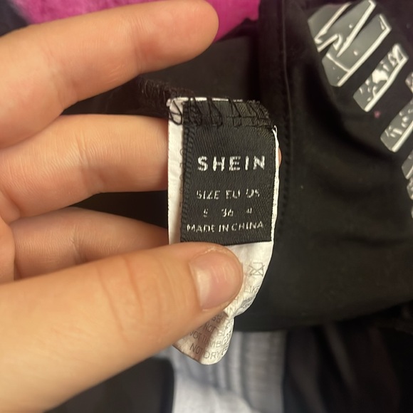 SHEIN biker style top - Picture 3 of 3